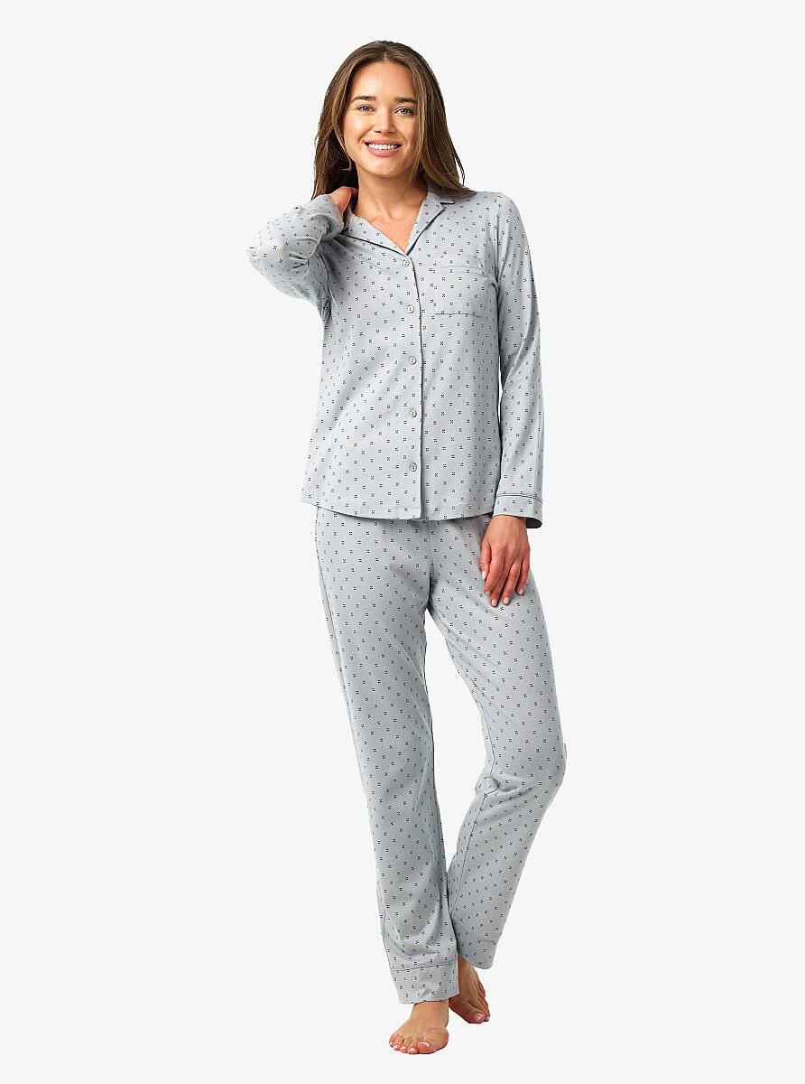 Kadın Pijama Takımı 52207 - Desenli - 6