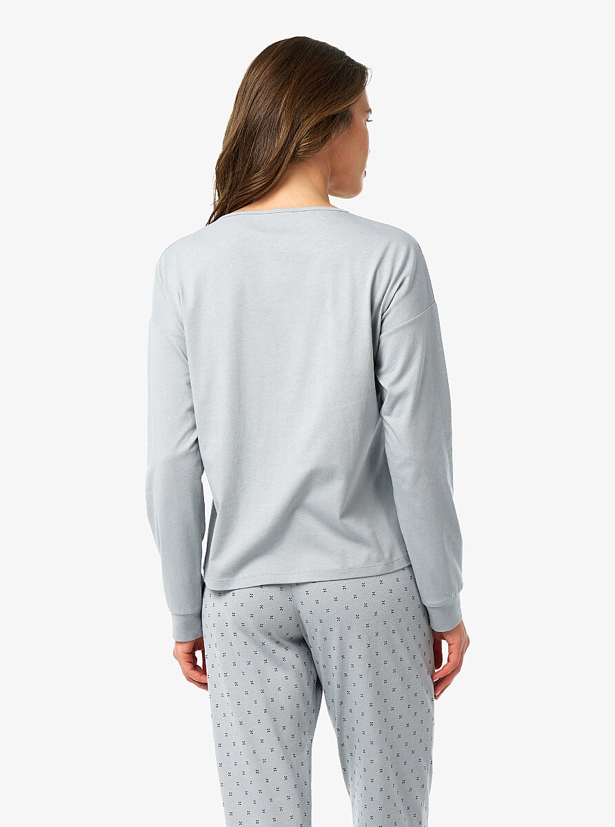 Kadın Pijama Takımı 52209 - Gri - Blackspade (1)