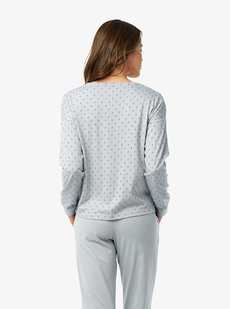 Kadın Pijama Takımı 52210 - Desenli - 2