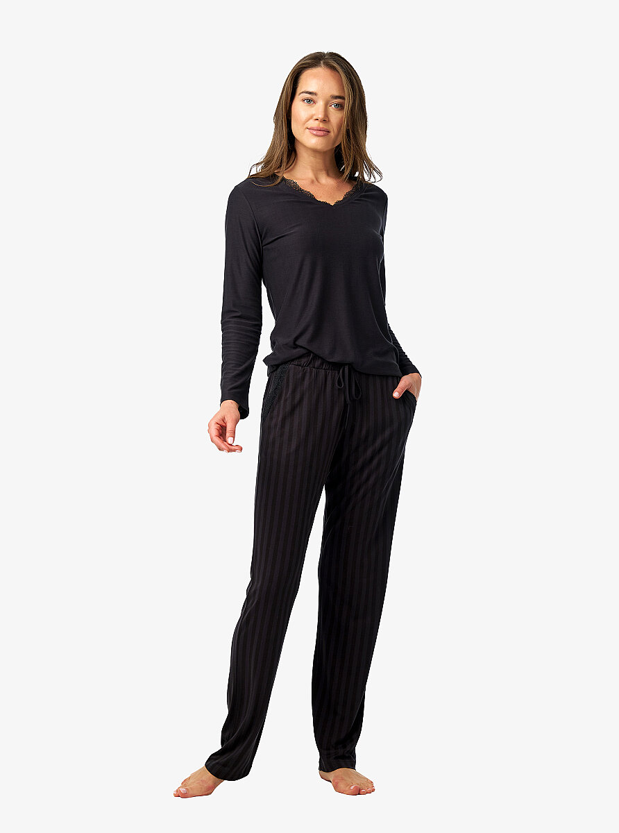 Kadın Pijama Takımı 52212 - Antrasit - 5
