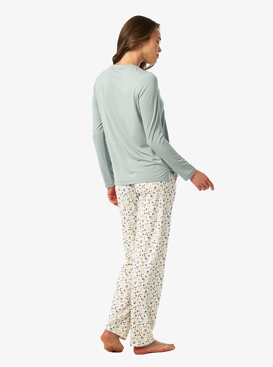Kadın Pijama Takımı 52215 - Yeşil - Blackspade (1)