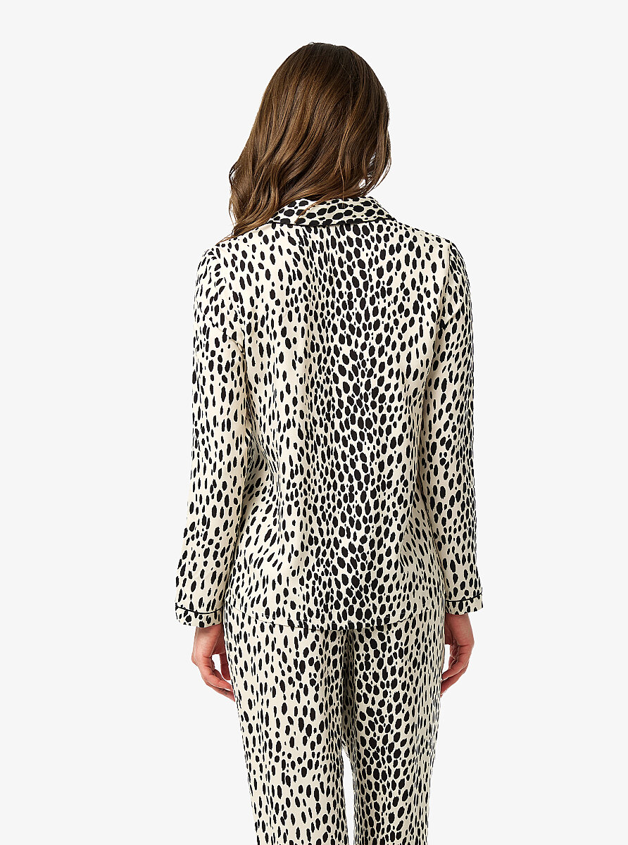 Kadın Pijama Takımı 52223 - Desenli - 5