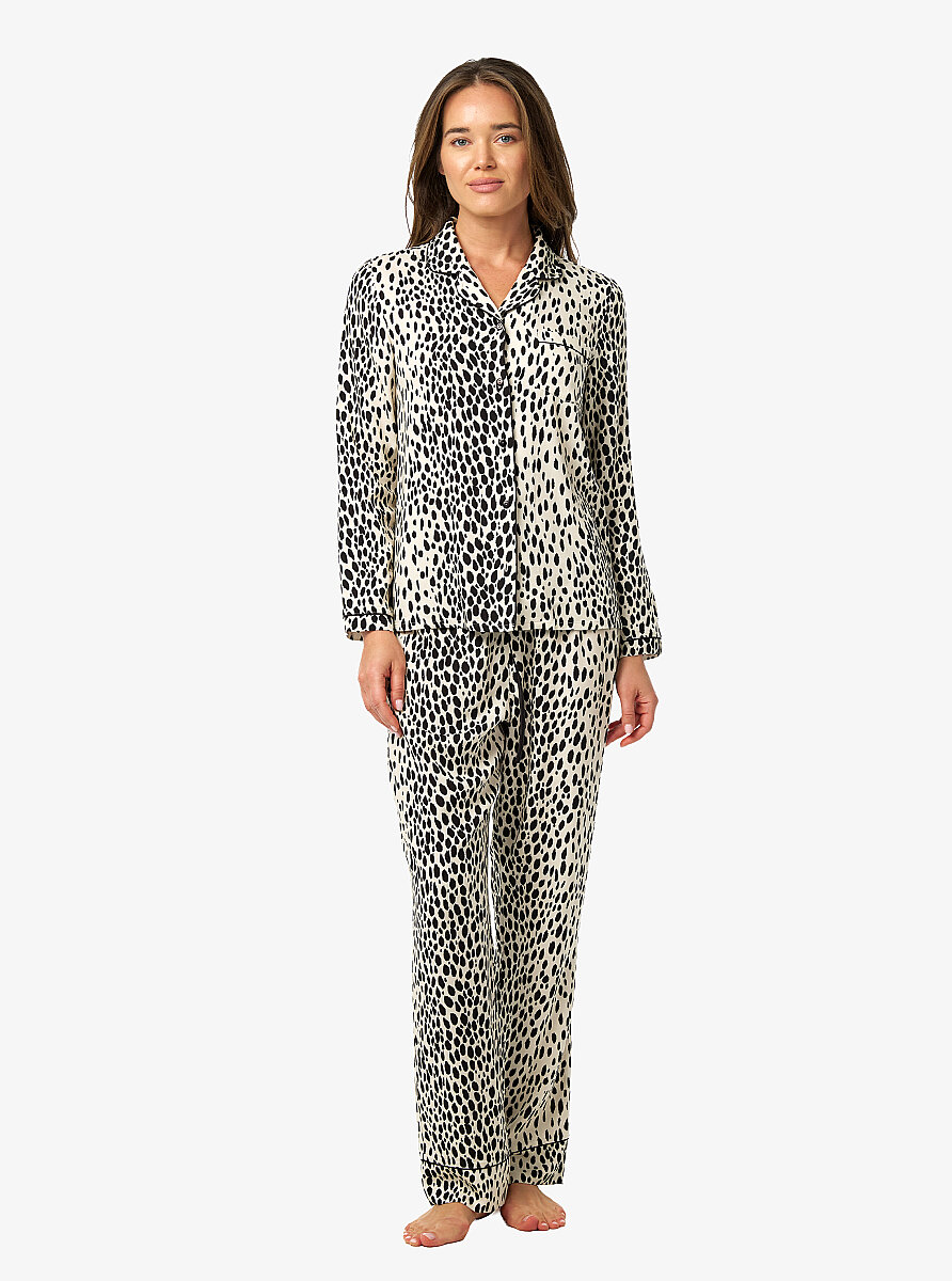 Kadın Pijama Takımı 52223 - Desenli - Blackspade