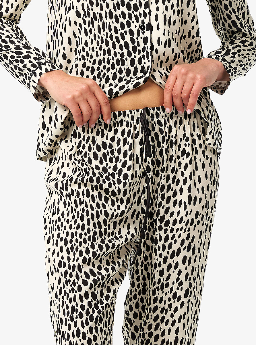 Kadın Pijama Takımı 52223 - Desenli - 6