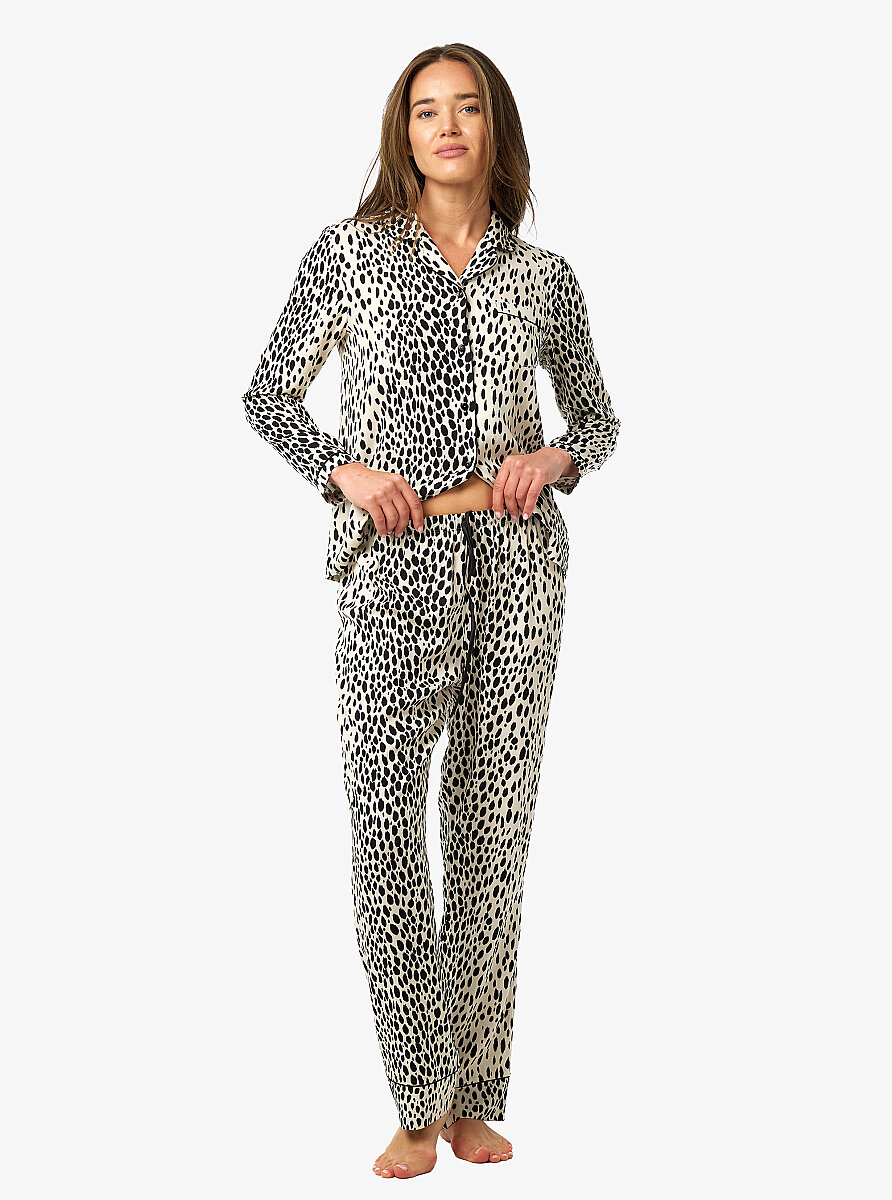 Kadın Pijama Takımı 52223 - Desenli - 3