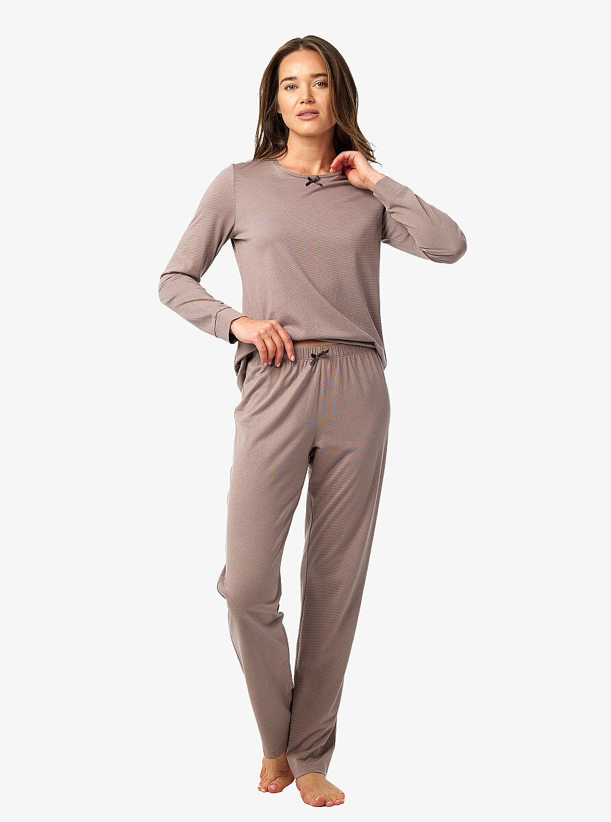 Kadın Pijama Takımı 52230 - Vizon - 3