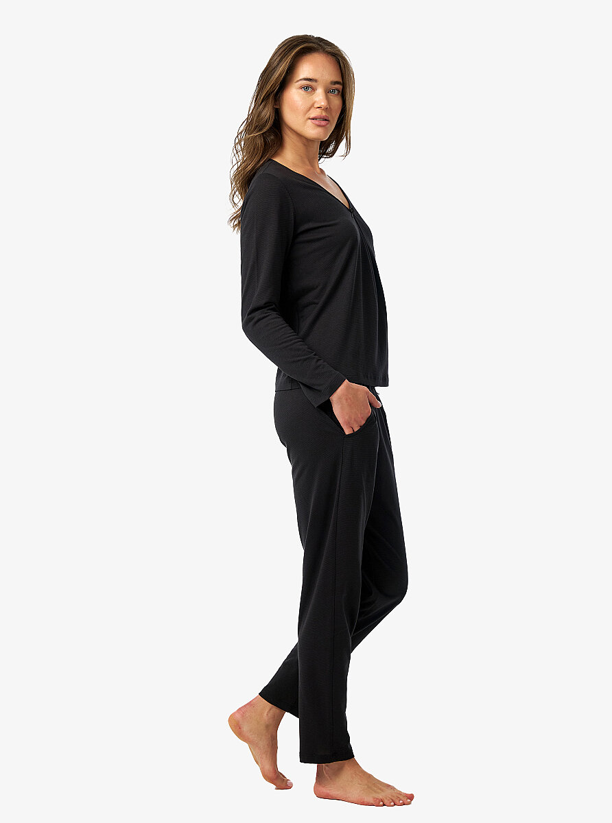 Kadın Pijama Takımı 52231 - Siyah - Blackspade (1)