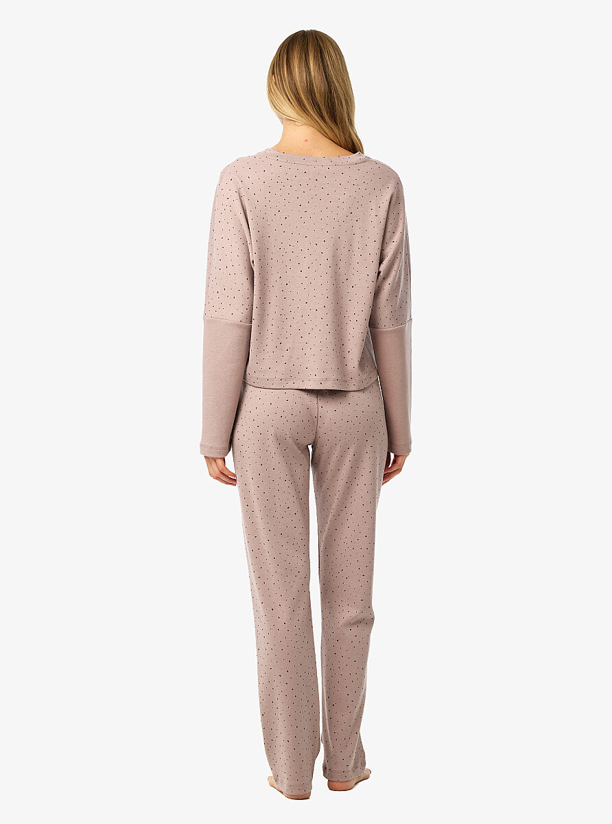 Kadın Pijama Takımı 52239 - Pembe - 4