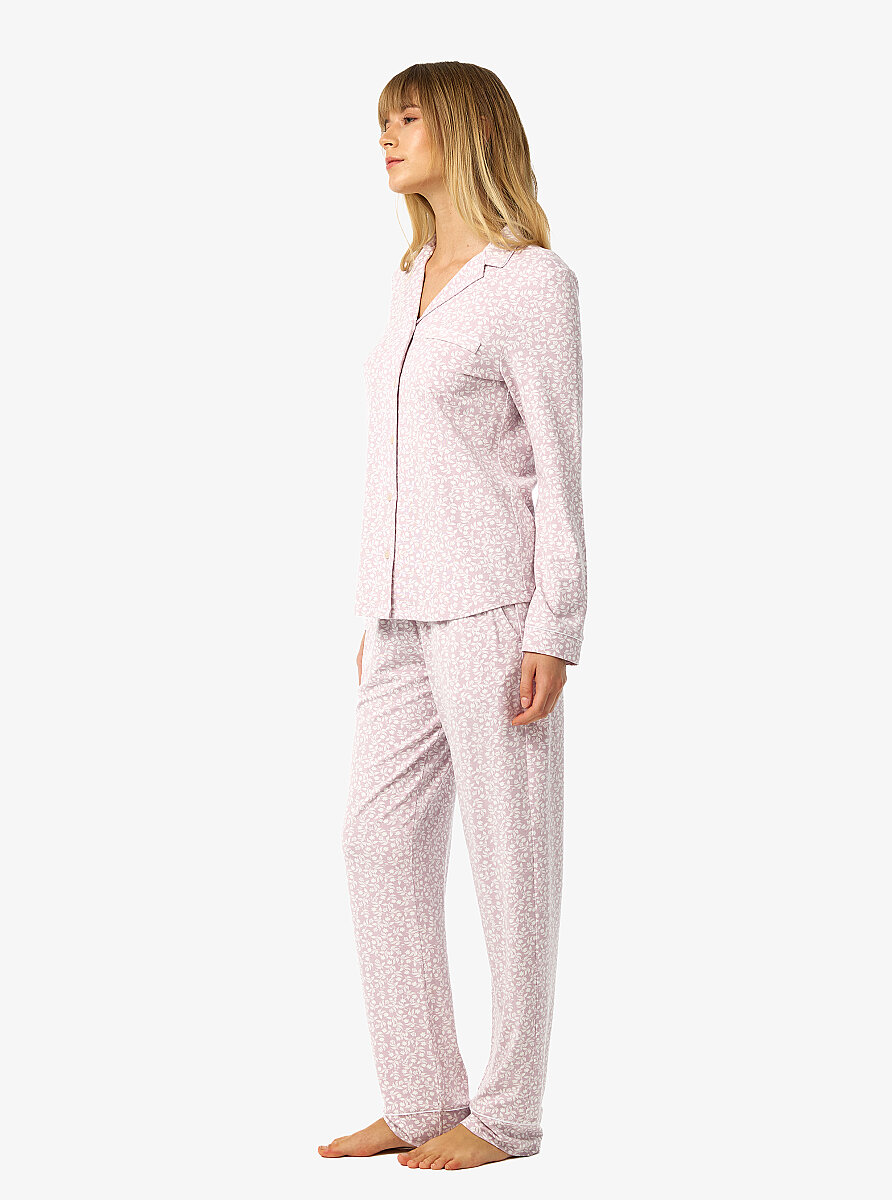 Kadın Pijama Takımı 52252 - Pembe - 2