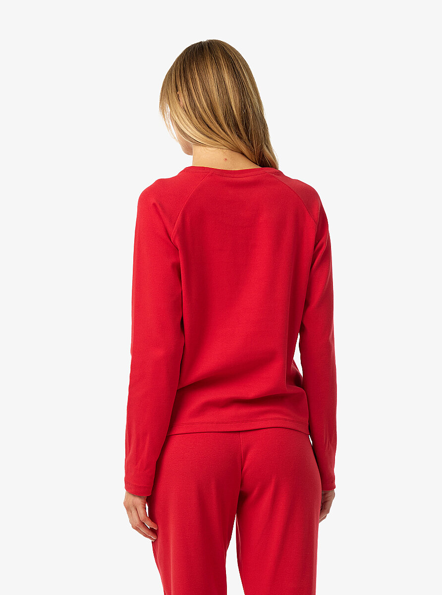 Kadın Pijama Takımı 52259 - Kırmızı - Blackspade (1)