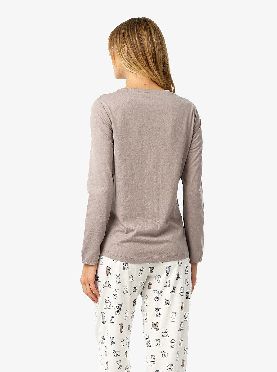 Kadın Pijama Takımı 52265 - Vizon - 2