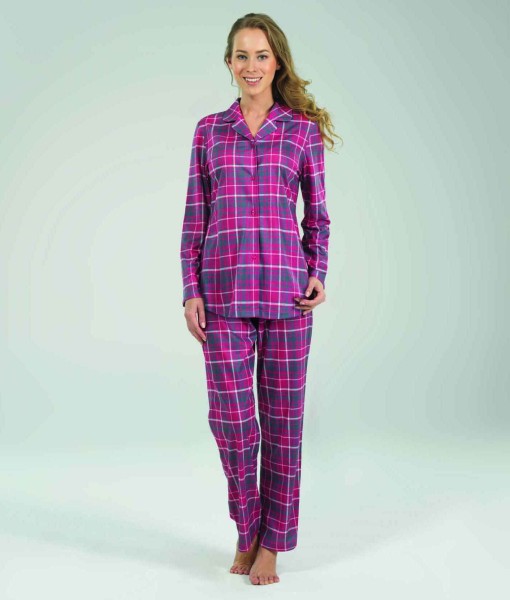 Kadın Pijama Takımı 6113 - Fuşya - 1