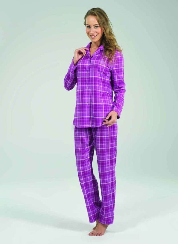 Kadın Pijama Takımı 6121 - Lila - 1