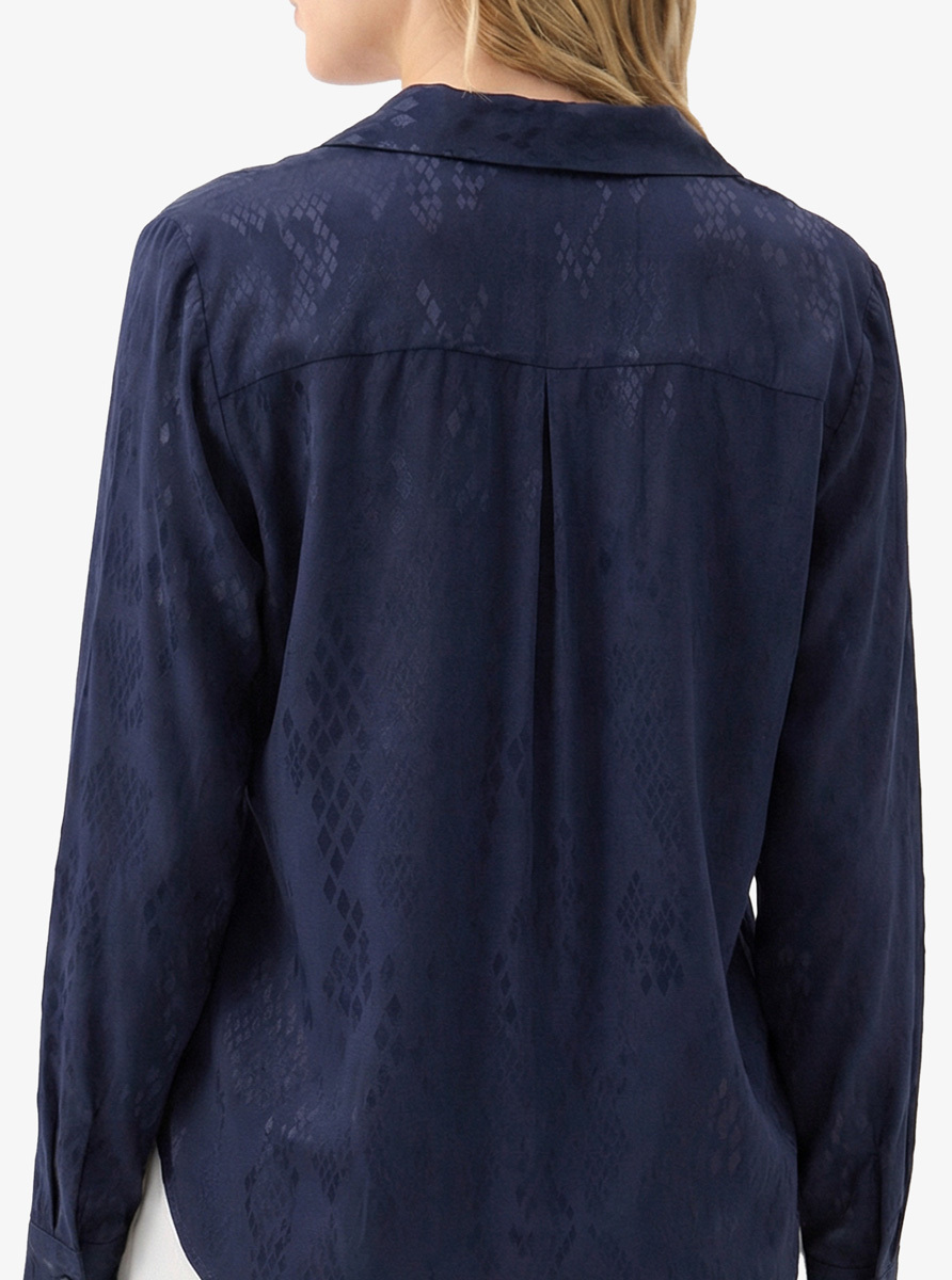 Kadın Pijama Üstü 60303 - Lacivert - 2