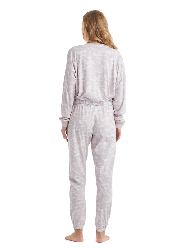 Kadın Pijama Üstü 60334 - Desenli - 3