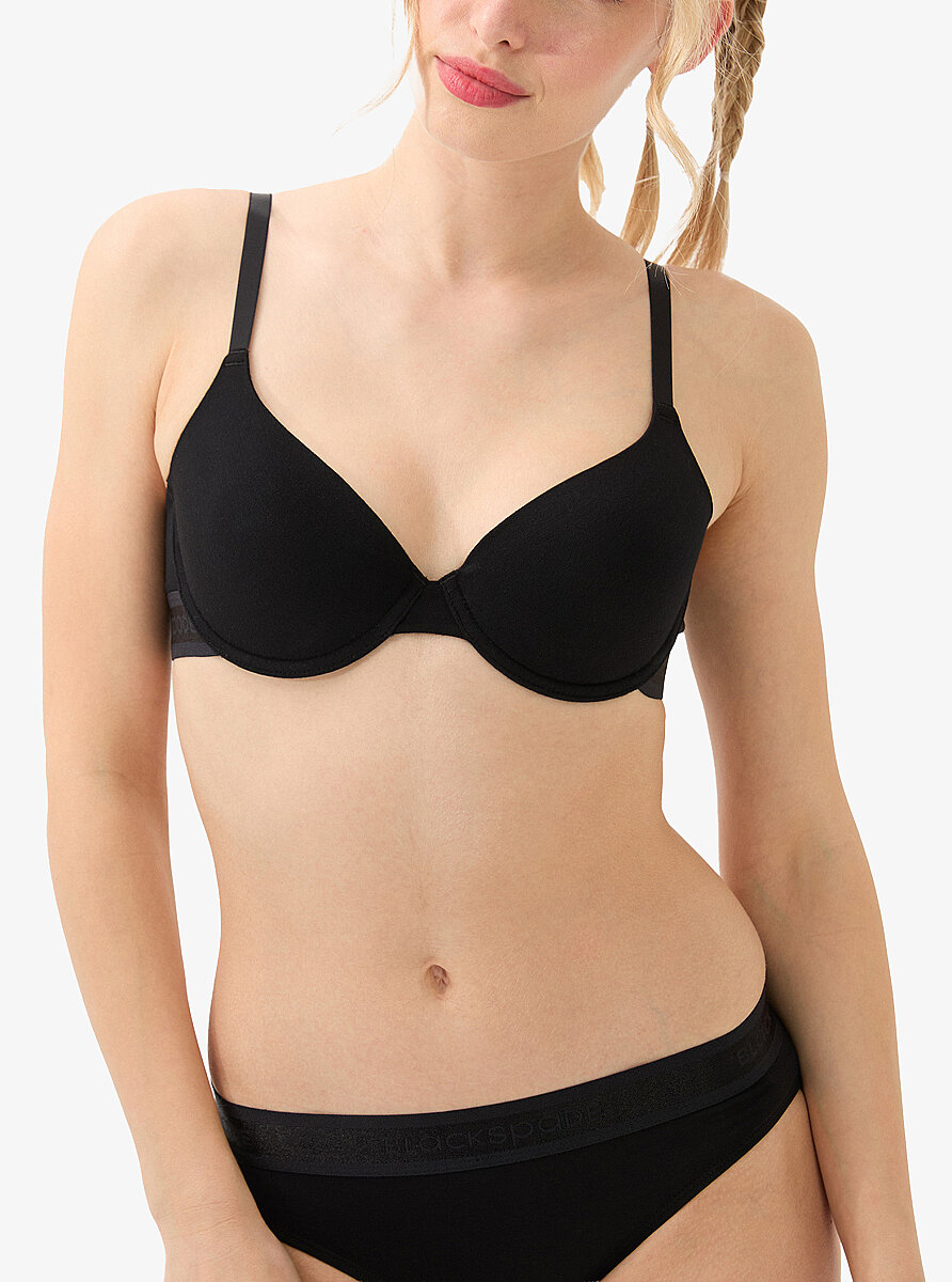 Kadın Push-up Sütyen 51955 - Siyah - Blackspade