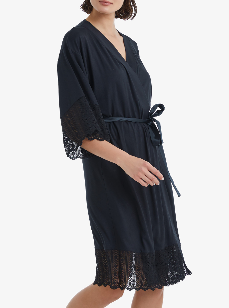 Kadın Sabahlık 51300 - Siyah - Blackspade