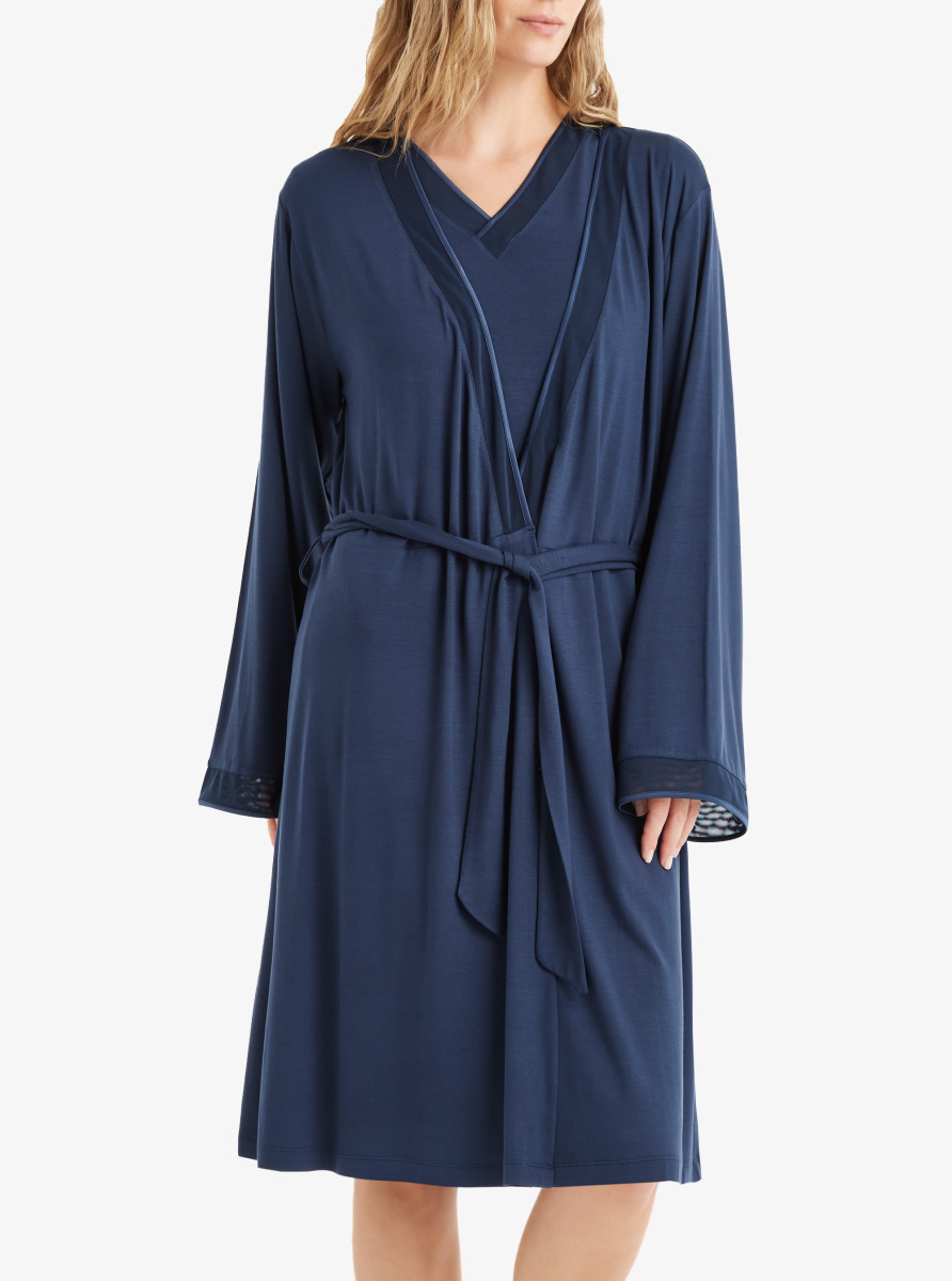 Kadın Sabahlık 51607 - Lacivert
