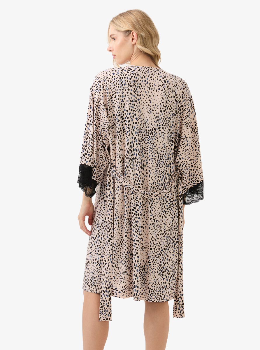 Kadın Sabahlık 51914 - Baskılı - 3