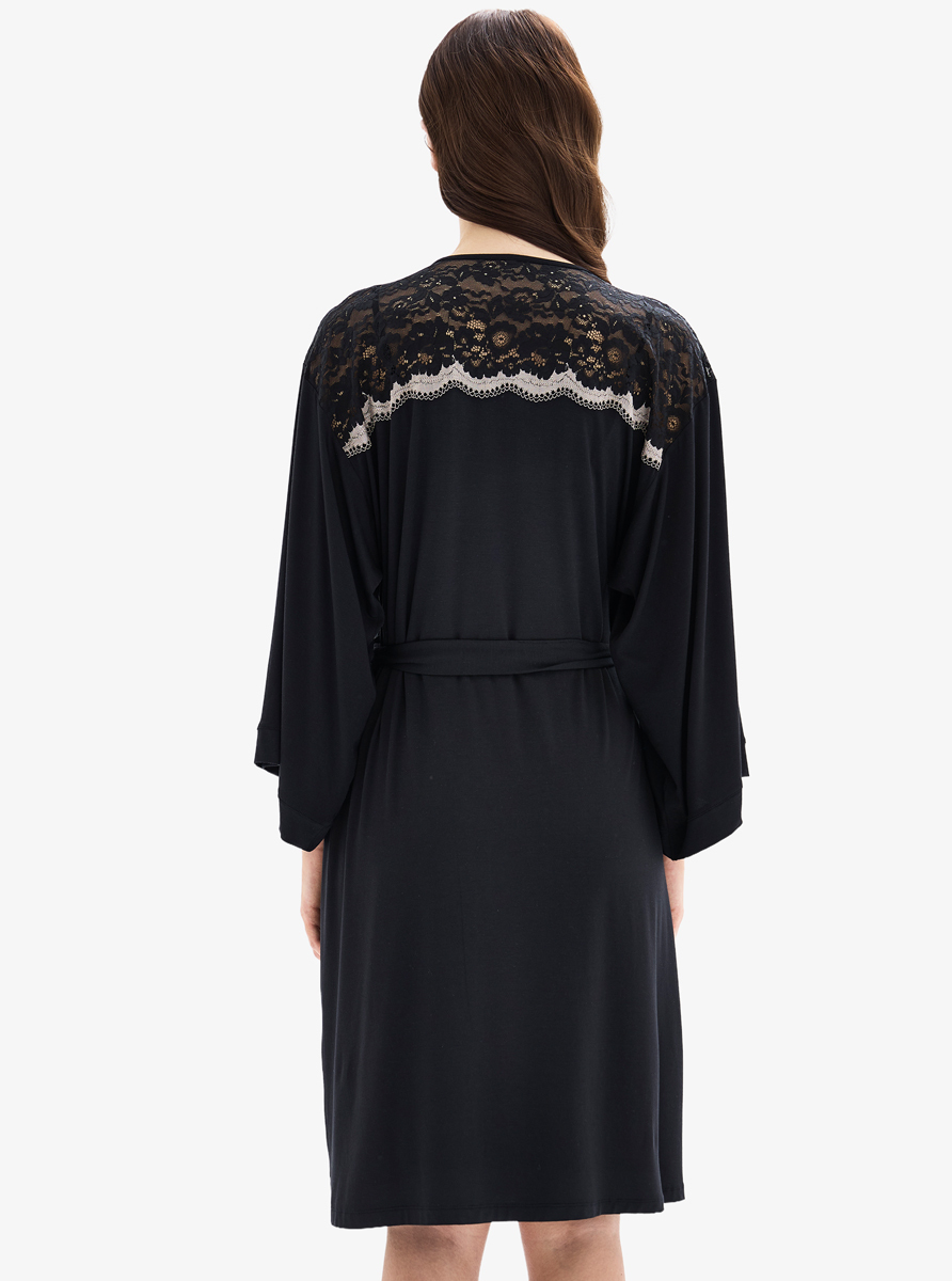 Kadın Sabahlık 52000 - Siyah