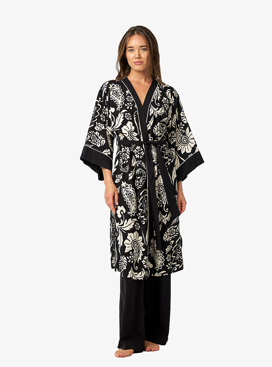Kadın Sabahlık 52268 - Desenli - Blackspade (1)