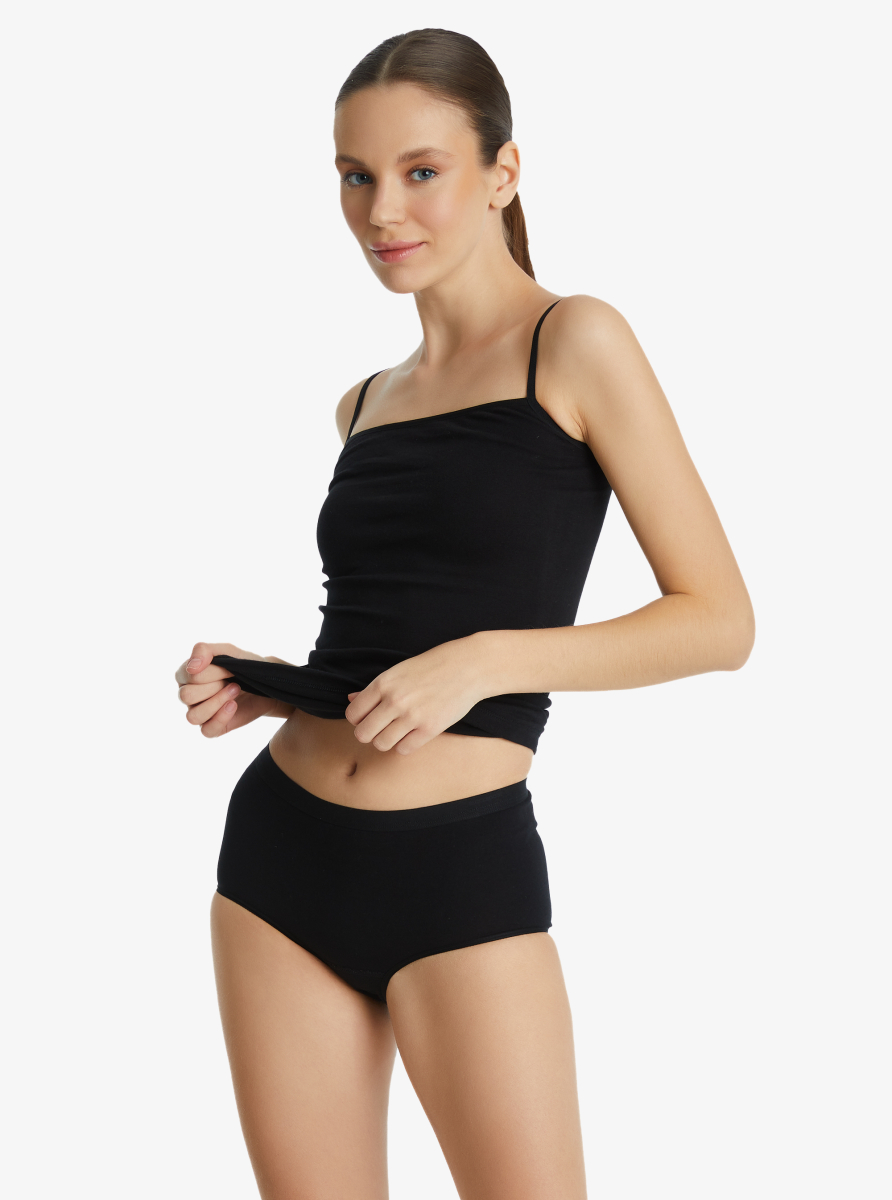 Kadın Slip Külot Essential 1306 - Siyah - 3