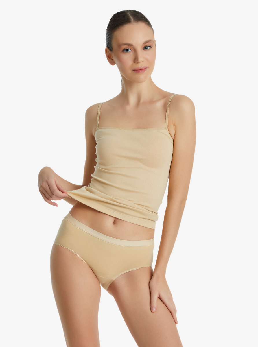 Kadın Slip Külot Essential 1306 - Ten - 3