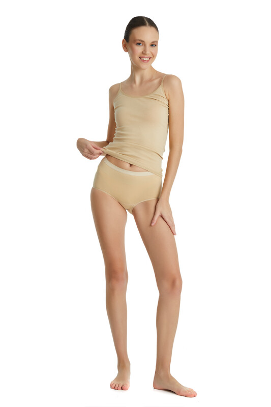 Kadın Slip Külot Essential 1307 - Ten - 6