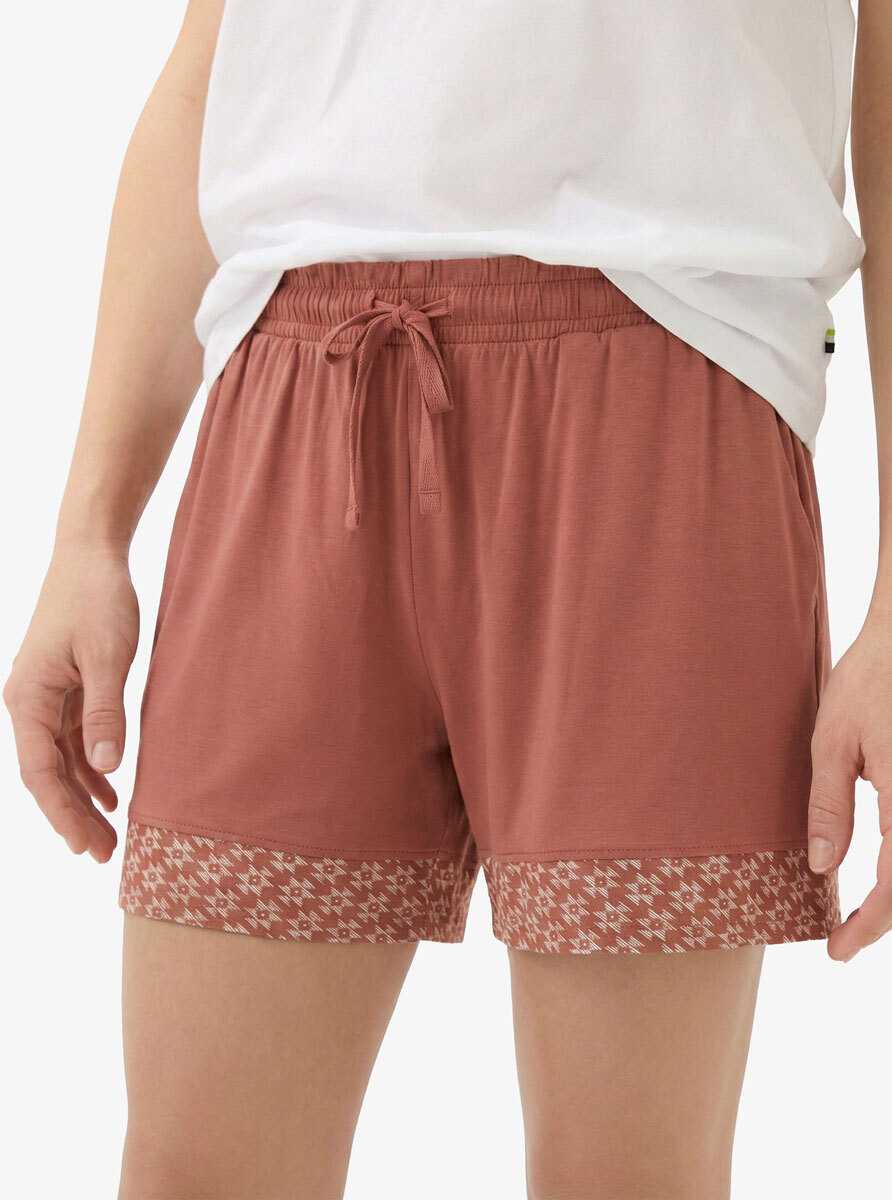 Kadın Şort 51386 - Kahverengi - 1