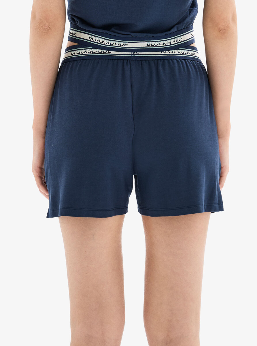 Kadın Şort 52014 - Lacivert - 2