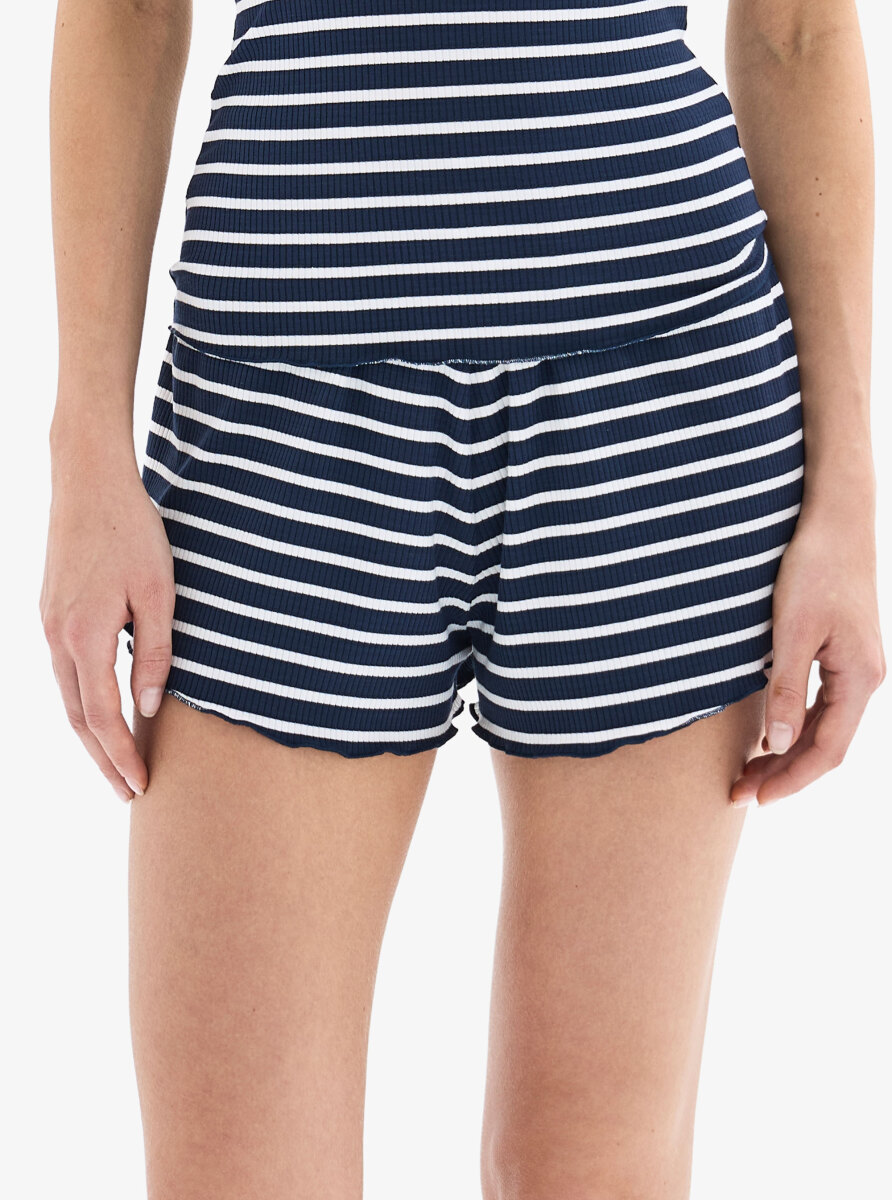 Kadın Şort 52062 - Desenli - 1