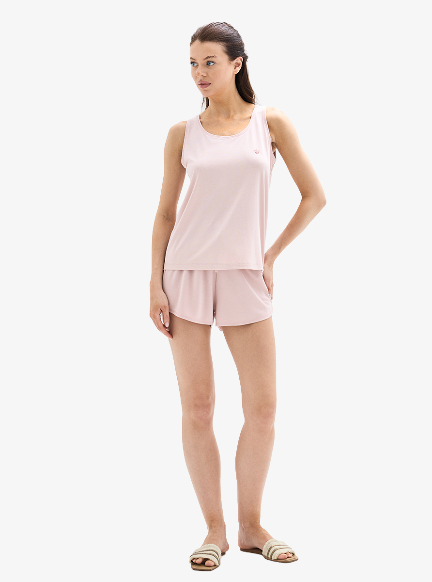 Kadın Şort 60625 - Pembe - 3