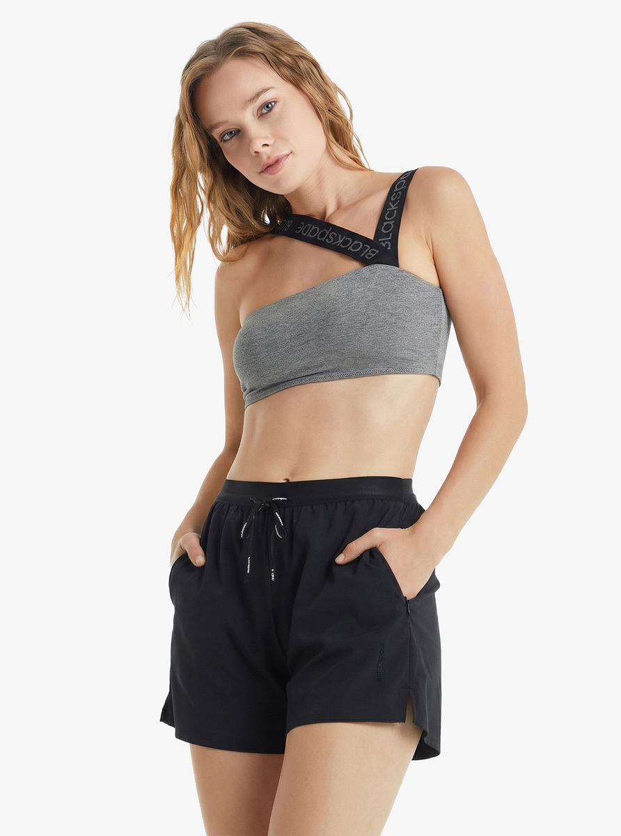 Kadın Şort 70312 - Siyah - 4