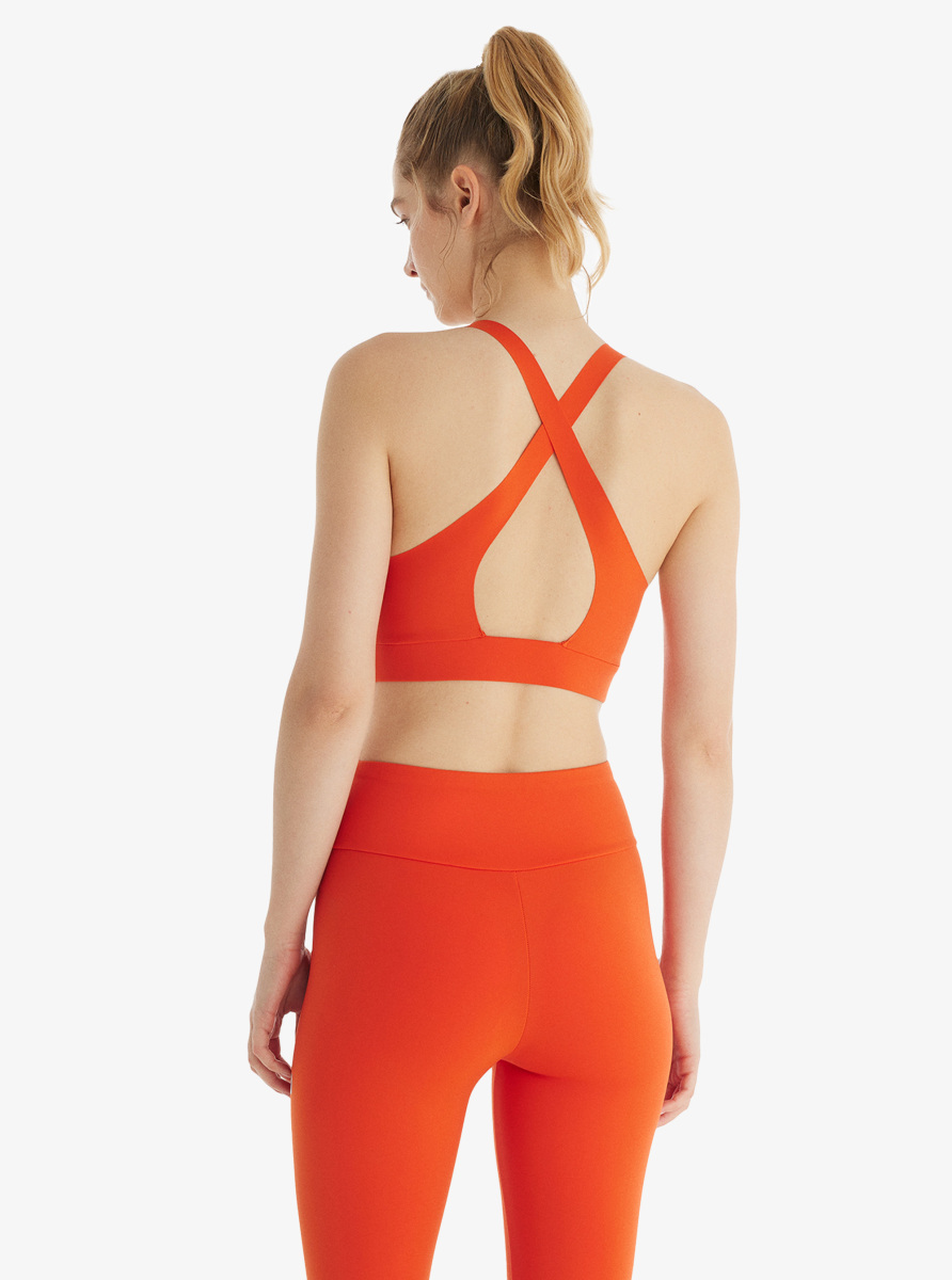 Kadın Spor Sütyen 70590 - Mercan - 5