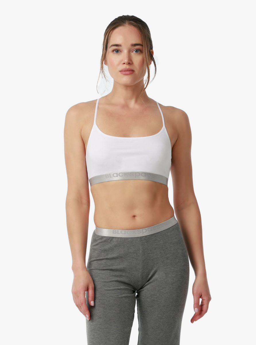 Kadın Spor Sütyen Silver 1631 - Beyaz - Blackspade