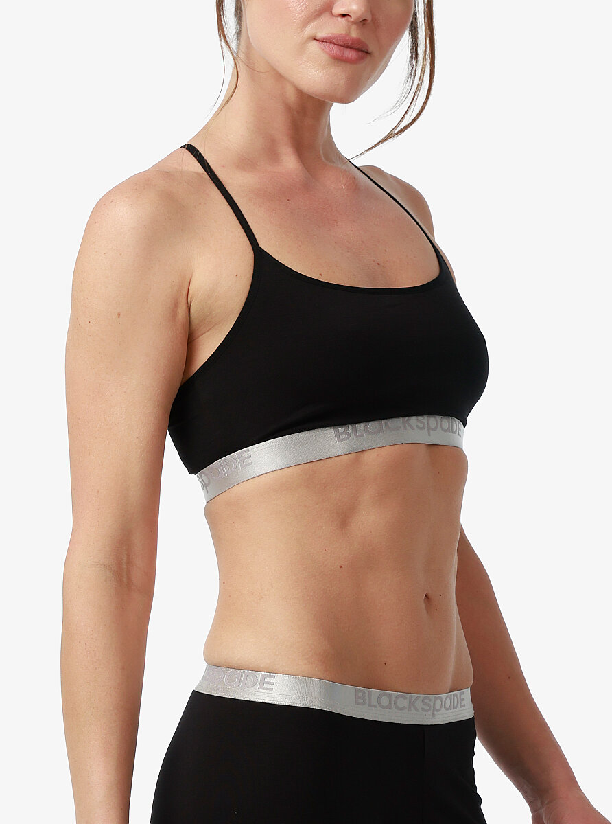 Kadın Spor Sütyen Silver 1631 - Siyah