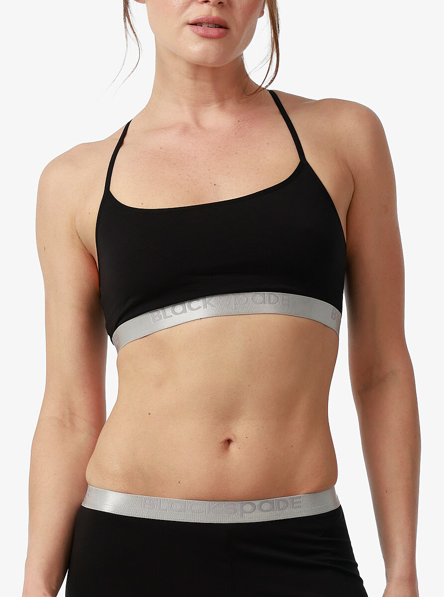 Kadın Spor Sütyen Silver 1631 - Siyah