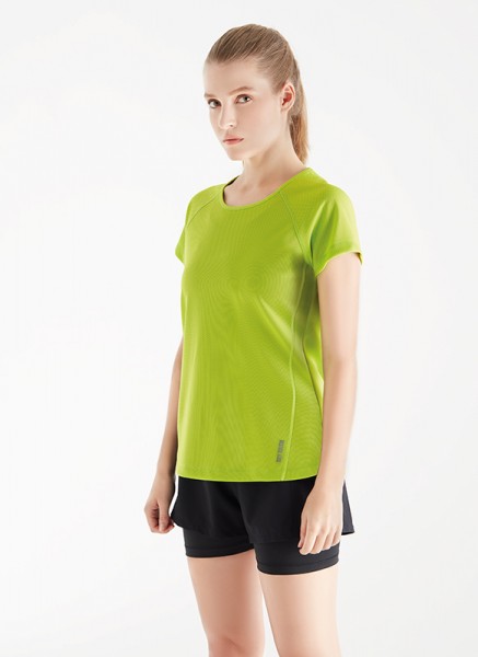 Kadın Spor Tişört 70070 - Sarı - 1