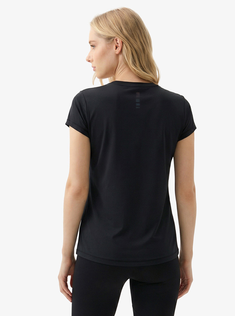 Kadın Spor Tişört 70318 - Siyah - Blackspade (1)