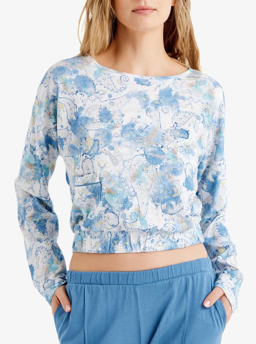 Kadın Sweatshirt 51628 - Baskılı