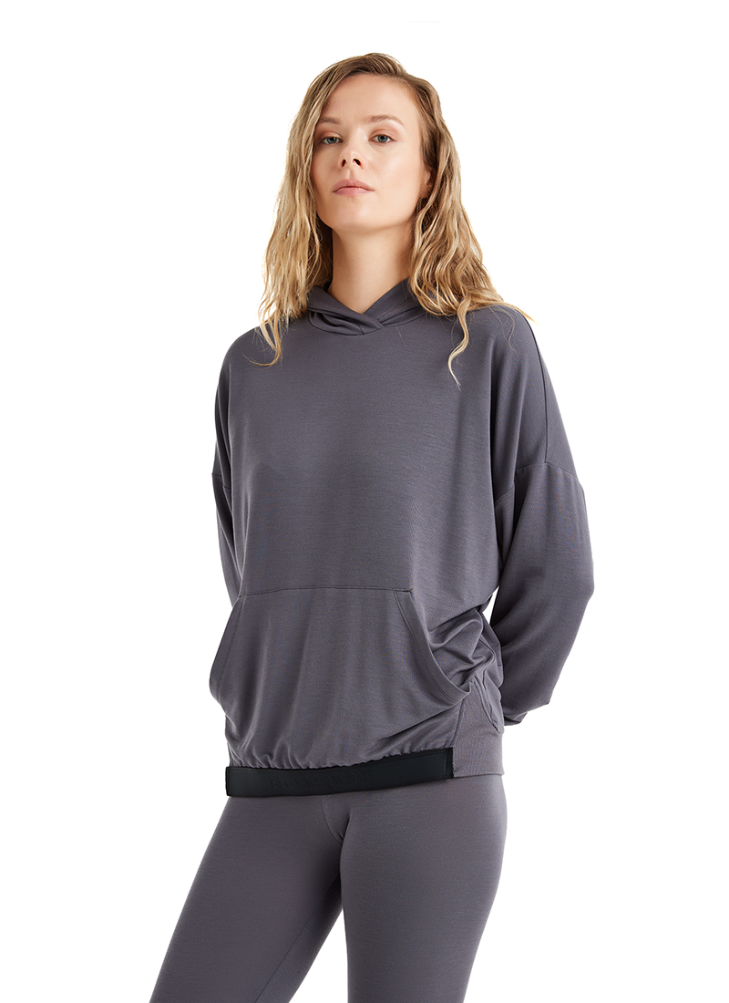 Kadın Sweatshirt 51640 - Antrasit - 1