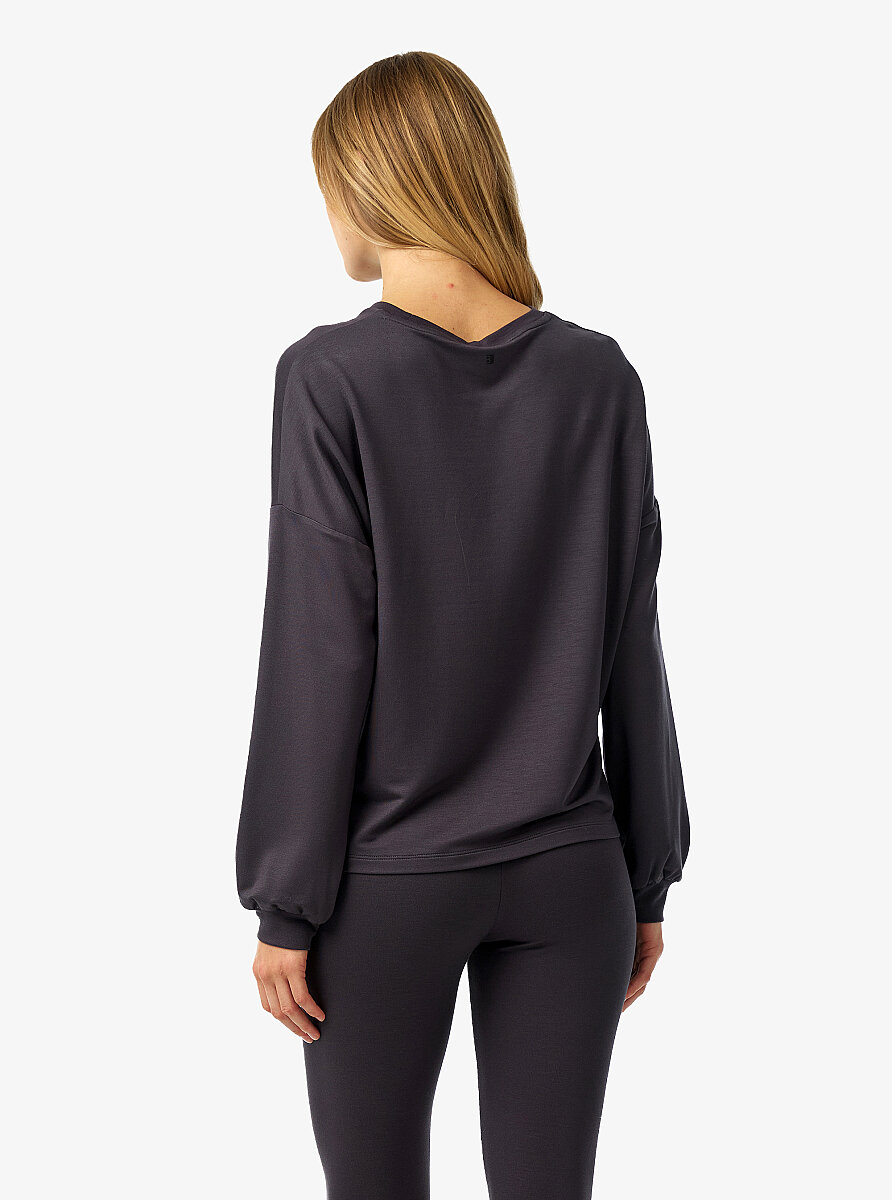 Kadın Sweatshirt 52241 - Antrasit - 2