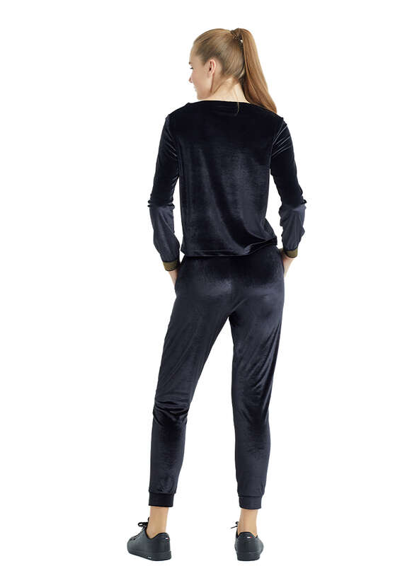Kadın Sweatshirt 60156 - Siyah - 2