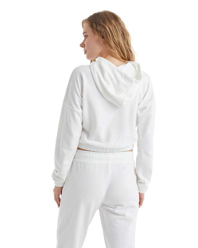 Kadın Sweatshirt 60308 - Beyaz - 4