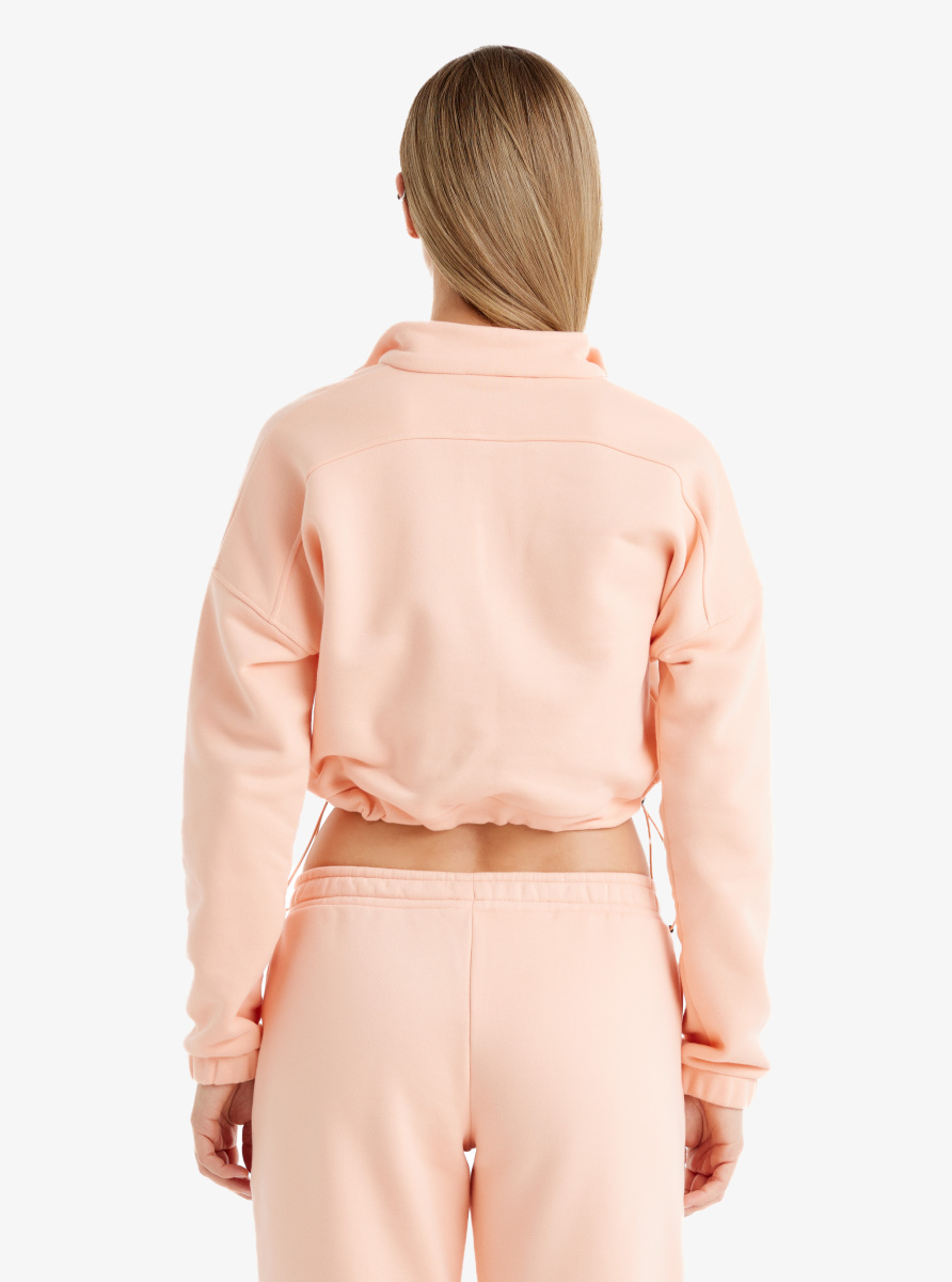 Kadın Sweatshirt 60462 - Şeftali - 2