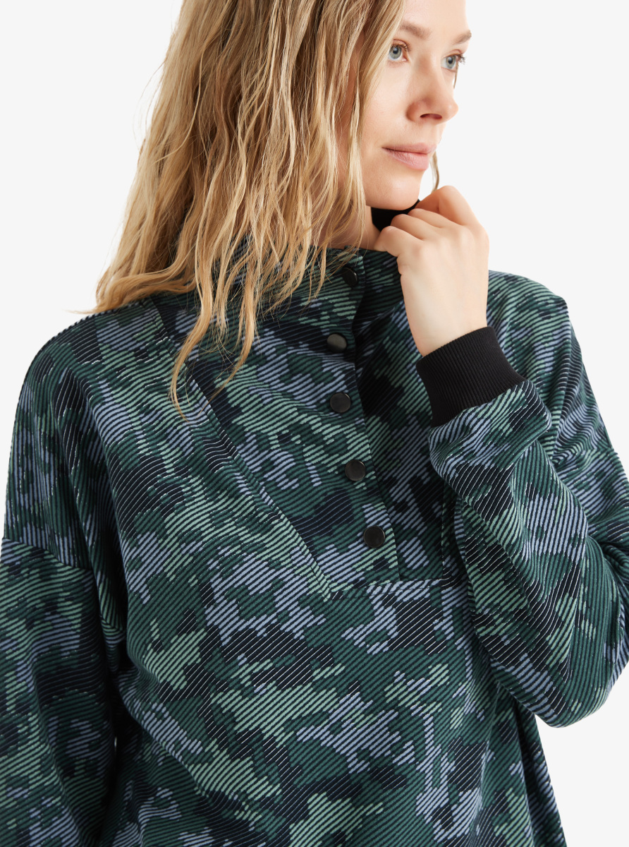 Kadın Sweatshirt 60472 - Desenli - Blackspade