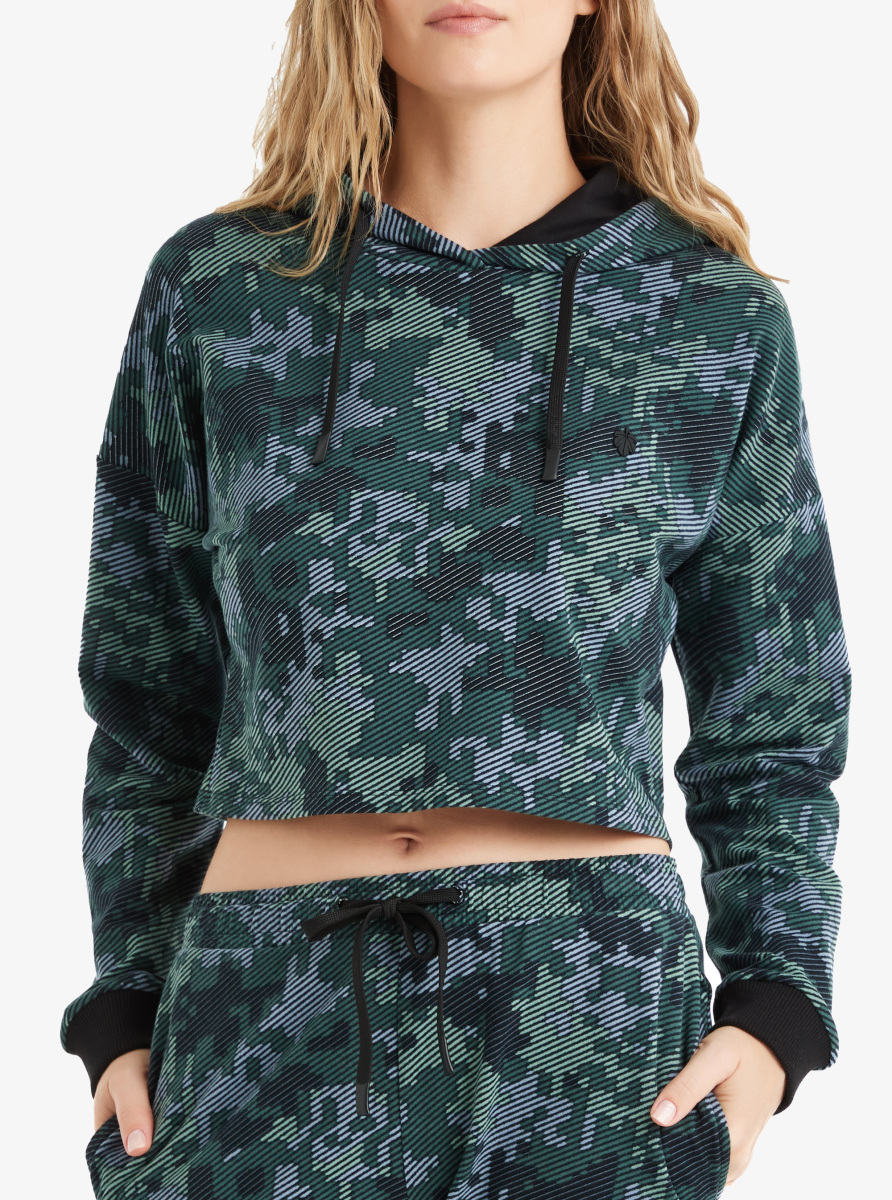 Kadın Sweatshirt 60473 - Desenli - Blackspade