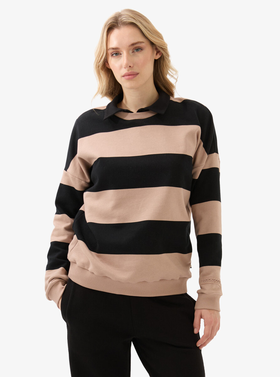 Kadın Sweatshirt 60592 - Siyah - 1