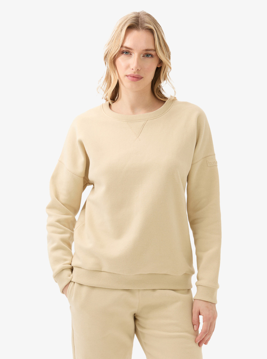 Kadın Sweatshirt 60604 - Krem - 1