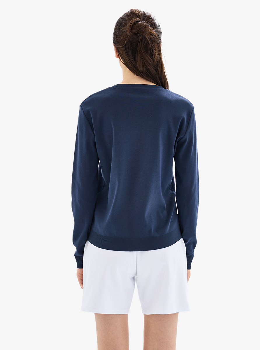 Kadın Sweatshirt 60631 - Lacivert - 3